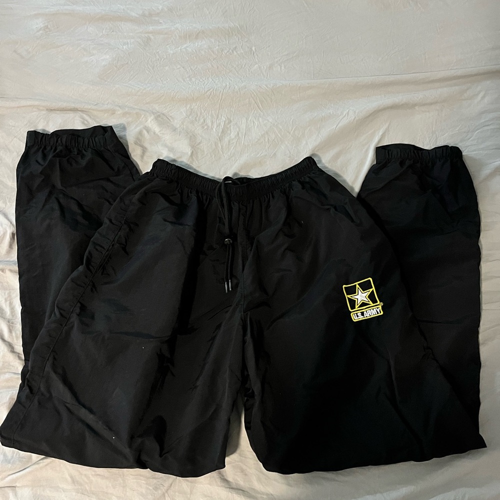 Black Army Logo Men's Pants